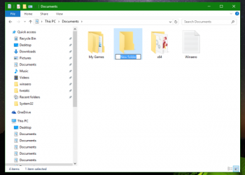 Tên folder nào không tạo được trong Windows?